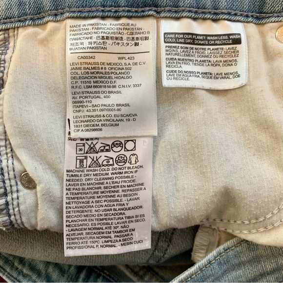 Levi’s 518 Bootcut Low-Rise Jeans Size 13 - Picture 7 of 7